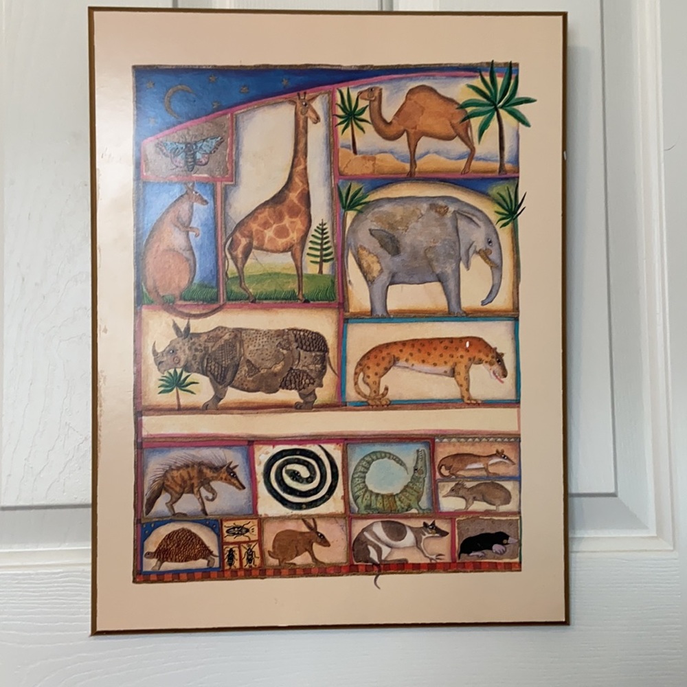 🎉Wooden wall art for animal lovers. Bold colors will accent your child’s room!